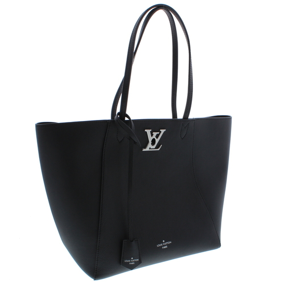 Louis Vuitton LockMe Shoulder Bag Black - Picture 6 of 9